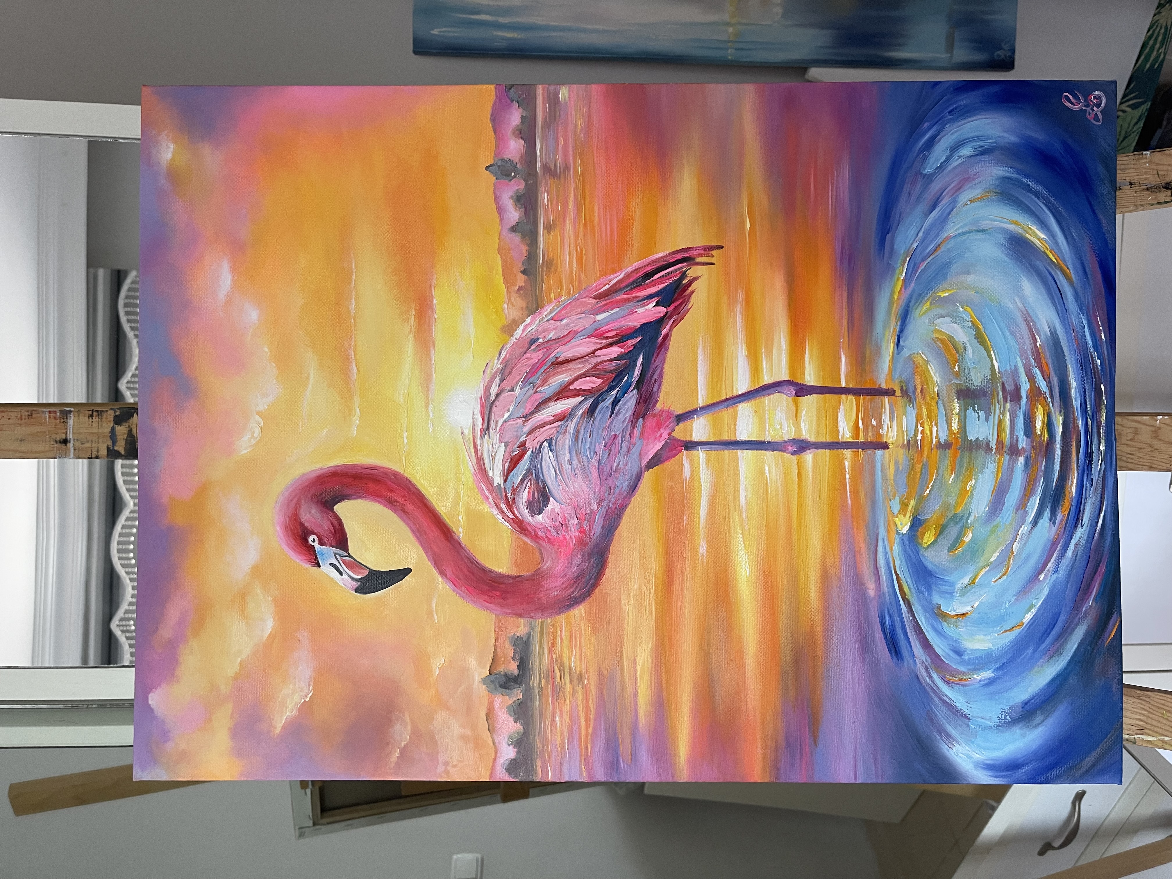Golden Flamingo